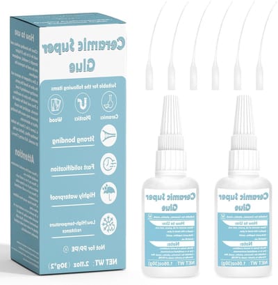 Krachtige keramische lijm van 60 g voor snelle reparatie van keramiek, metaal, plastic, hout en glas
