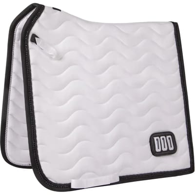 QHP - Zadeldek nummer - Full Dressuur - Wit / Zwart