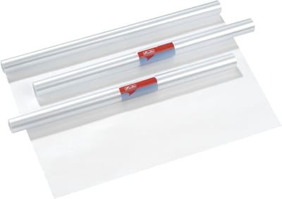 Herlitz beschermfolie voor boeken, 400 mm x 5 m, transparant