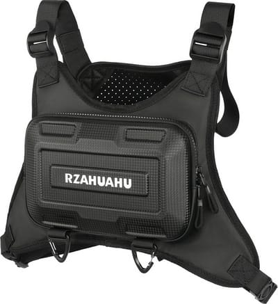 Nixnix® - Sport Tas met Borst Bevestiging - Zwart - Rugzak - Hardlopen