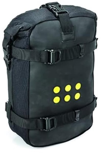 Achtertas Motorfiets - Bagagetas Adventure - Motorbagage Opslag - Volledig Waterdicht Systeem - 6 Liter Capaciteit - Zwart