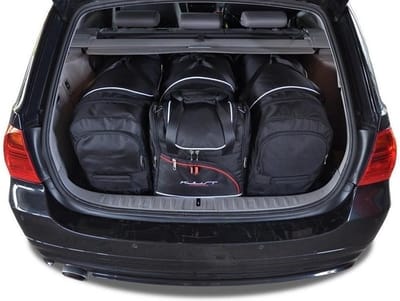 BMW 3 TOURING 2005-2013 4-delig Reistassen Op Maat Auto Interieur Kofferbak Organizer Accessoires
