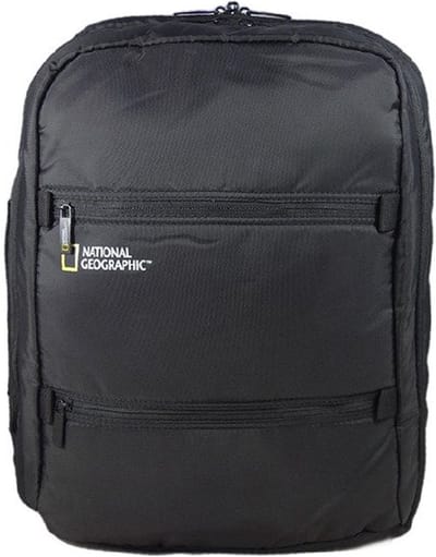 National Geographic Laptop Rugzak / Rugtas / Schooltas - 15 inch - Transform - N13211 - Zwart - Zwart