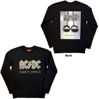 AC/DC - Family Jewels Sweater/trui - S - Zwart