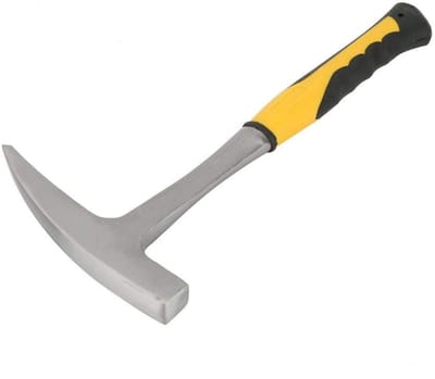 Dailygoods- Duckbill Hamer Professioneel - Geologische Hamer - Steenhouwers/Houtbewerkers - Duurzaam Carbon Staal - Slijtvast - Hoge Hardheid - Steenhamer