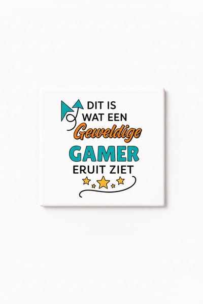 Tegel met Uniek Design | Ontwerp Jouw Eigen Tegel | Handgemaakt Cadeau voor Elk Interieur | Gepersonaliseerd op Aanvraag | Enkel of Grote Bestelling
