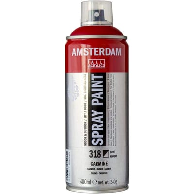 Spraypaint - 318 Karmijn - Amsterdam - 400 ml