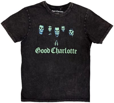 Good Charlotte - Generation Rx Skulls Heren Tshirt - M - Zwart