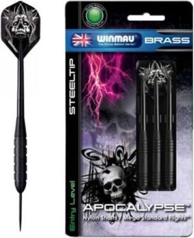Darts Winmau Apocalypse 21 gr. Brass Zwart