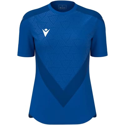 Macron Thunder Dryad Shirt Korte Mouw Dames - Royal | Maat: M