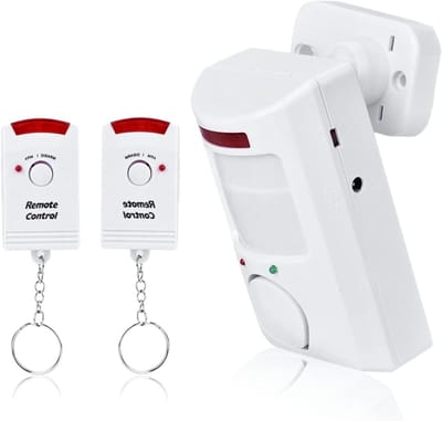 Draadloos Alarm Systeem - Bewegingsmelder PIR - Huisbeveiliging - 105 dB Alarm Geluid - 30 Meter Bereik