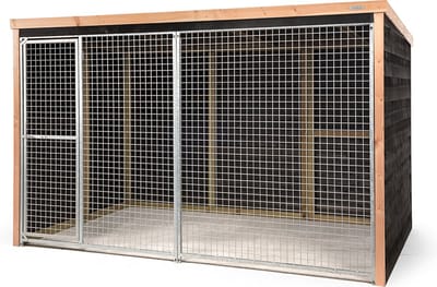 Wood Selections Kattenren Simba - Kattenrennen - Kattenhuis - kattenkooi - Kattenhok - Dierenverblijf - Buitenren - Kattenverblijf voor buiten