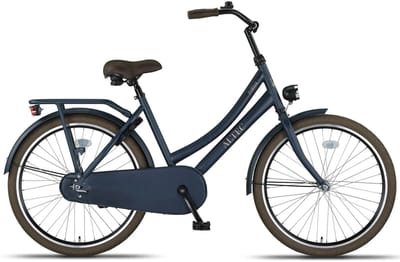 Altec Roma - Meisjesfiets - Kinderfiets - Omafiets - Terugtraprem - 24 inch - Jeans Blue