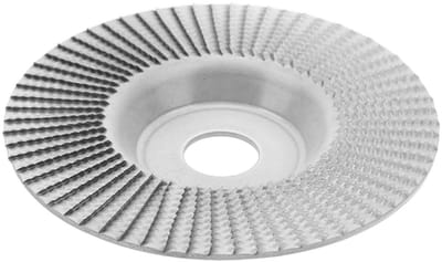 Allecto - Houtsnijwerk Schijf - Tungsten Carbide - Slijpschijf voor Houtbewerking - 125mm - Carving Schuurschijf - Ideaal voor Meubeldecoratie