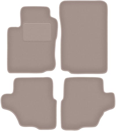 Beige velours matten voor: Suzuki Gran Vitara I 3-deurs (1998-2005)