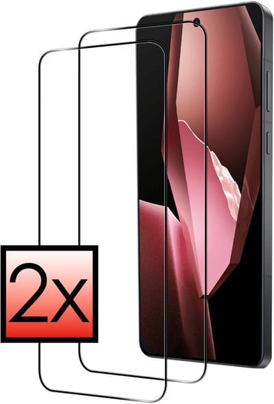 Screenprotector - 2 Stuks - Geschikt voor OnePlus 13R - Full Cover - Beschermglas - Gehard Glas - Tempered Glass - Screen Protector