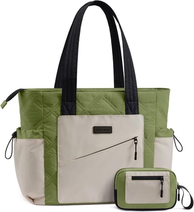 Grote shopper tas voor vrouwen, lichte werk- en laptoptas, ideaal voor school en kantoor