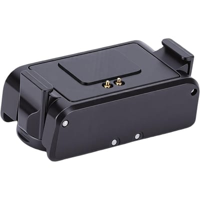Base d'adaptateur de charge compatible avec la caméra DJI Osmo Nano, support d'adaptateur de charge magnétique à libération rapide avec trou de vis 1/4 gray