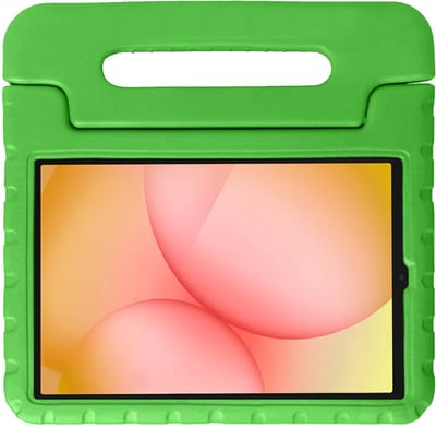 Hoesje - Geschikt voor Samsung Galaxy Tab A11 - Kinderhoes Shockproof Bumper - Kidsproof Case - Tablet Hoes - Kinder Hoes Cover - Groen