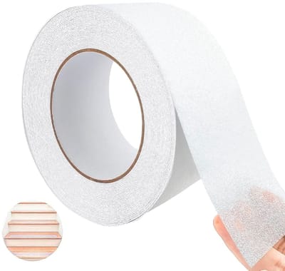 Transparante anti-slip tape voor trappen, keuken en toilet - Zelfklevende non-slip mat 5cm x 10m voor extra veiligheid en grip