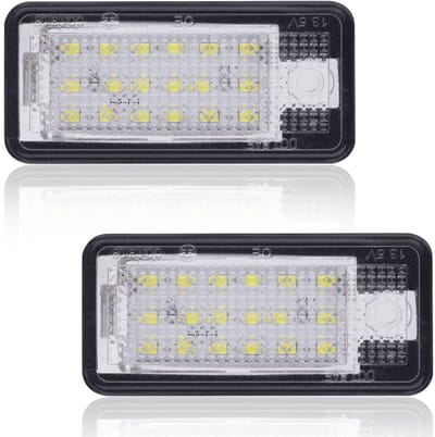EXCITAT Verlichting - Kentekenplaatverlichting - LED-verlichting - Auto-onderdelen - Geschikt voor Audi A3 S3 A4 S4 A6 C6 A8 S8 Q7