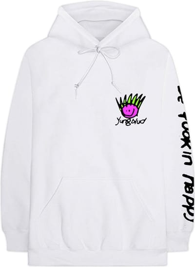 Yungblud - Face Hoodie/trui - XXS - Wit