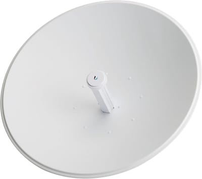 Netwerk Antenne - Draadloze Brug - Signaal Versterken - Hoge Versterking - 620mm Schotel - Wit