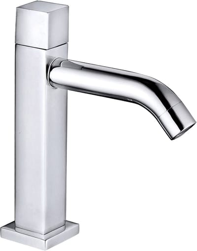 Aloni koudwaterkraan, vierkant – Chroom