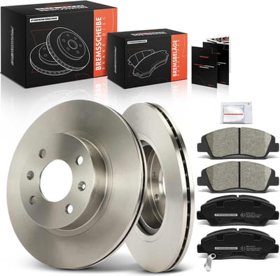 Frankberg 2x Remschijven 4x Remblokken Vooras voor Hyundai