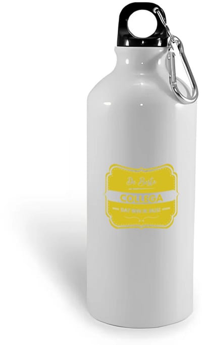 Hacebo® - De beste collega, dat ben ik dus waterfles - Collega - iemand die een collega is - beste ooit - werk - collega - verjaardagscadeau - kado - gift - geschenk - afscheidscadeau - welkomscadeau - verrassing - water fles - 400ML