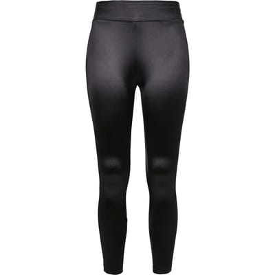 Dames legging Urban Classics shiny high waist (grandes tailles)
