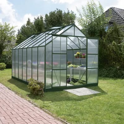 Vitavia Kweekkas Uranus 11500 - Polycarbonaat 6mm - Smaragd - 257x445x248cm