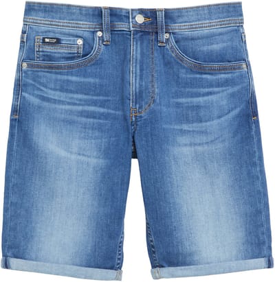 s.Oliver - male - Bermuda-jeans / Regular fit / Mid Rise / met omgeslagen pijpen