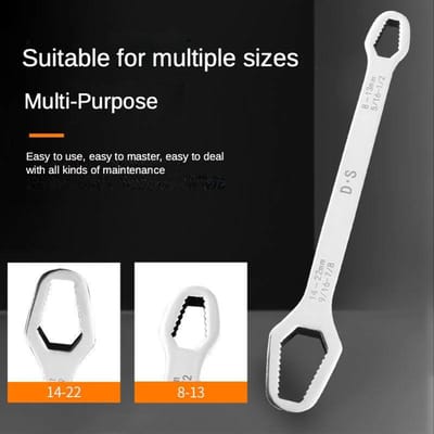 Clé Torx universelle 8-22mm, lunettes réglables à serrage automatique, planche à clé Torx à Double tête, outils manuels pour usine black