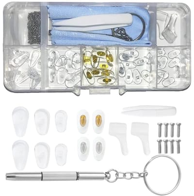 Dailygoods - Complete Brillenreparatieset met Schroeven en Gereedschap