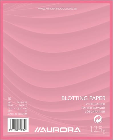 Aurora Vloeipapier - Roze - 150x190mm - 125g - vel