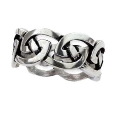 Zilveren “Keltische Knoop”-ring'(R705.52)