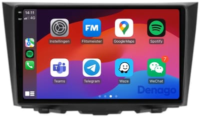 CarPlay autoradio geschikt voor Suzuki Kizashi | 2009 t/m 2015 | Android 13 | Draadloos Apple CarPlay & Android Auto | 2GB + 32GB | QuadCore processor | Denago DNG-A215 | 2025 model | 2009 2010 2011 2012 2013 2014 2015 | Bluetooth & Wifi