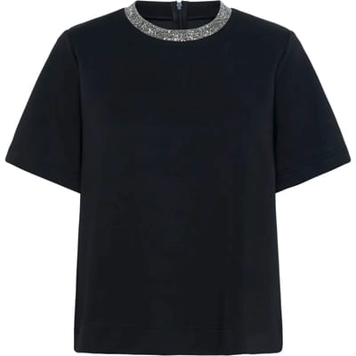 T-shirt versierd dames Soaked in Luxury SLMarigold