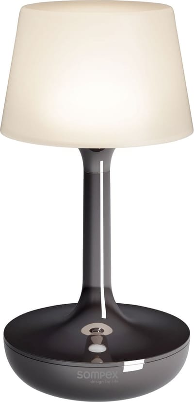 Sompex tafellamp Ginn |Space Grey| Oplaadbaar| RGB verlichting | Spatwaterdicht