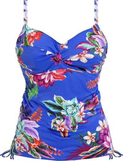 Fantasie HALKIDIKI UW TWIST FRONT TANKINI Dames Bikinitopje - Ultramarine - Maat 80D (EU)