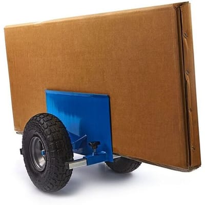 HBM 250kg platenroller – traploos verstelbaar, heavy-duty stalen constructie