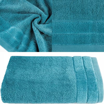 Turquoise Katoenen Handdoek 30x50 cm - Hoge Kwaliteit