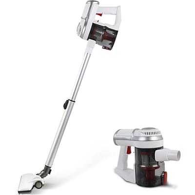 Aspirateur domestique sans fil GHA-605, petit aspirateur Portable à double usage humide et sec de 18kpa EU Plug blanc