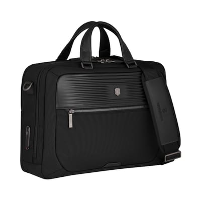 Mythic Deluxe Aktetas Laptophoes met Reispersonalisatie Premium Forenzen Zakelijk Zwart [Victorinox] 15,6-inch Pouch, Beschikbaar,