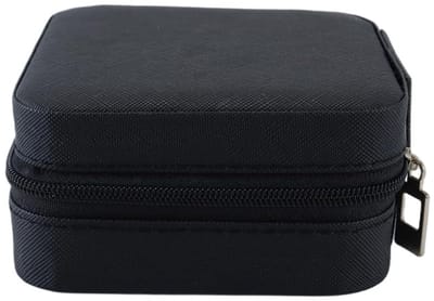 Dailygoods - Mini leren reissieradendoos – draagbare organizer voor ringen, oorbellen en kettingen (cadeau voor vrouwen/meisjes)