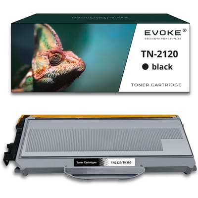 Evoke Compatibele Toner voor Brother Tn2120 Tn-2120 Zwart 2600 Pagina's Hl-2140 Dcp-7030 Dcp-7040 Hl-2170W Mfc-7840W