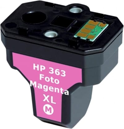 Huismerk geschikt voor HP 363XL Inktcartridge Licht Magenta - Geschikt voor Photosmart 3210 - 3310 - C5180 - C6180 - C6280 - C7280 - C8180 - D7160 - D7463 - C8775EE