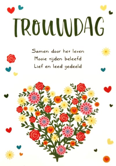 Kaart - Intense - Trouwdag- TE013-E