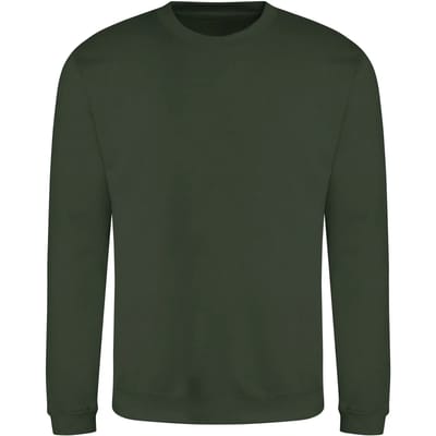 Just Hoods - AWDis Sweat - Forest Green maat M
